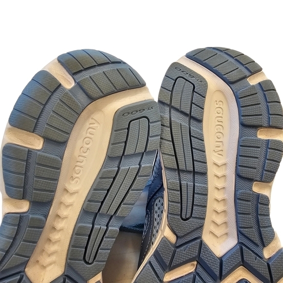 Saucony Grid Cohesion 11 Blue Low Lace Up Womens Running Trainers S10420, Size 8 - Picture 9 of 13